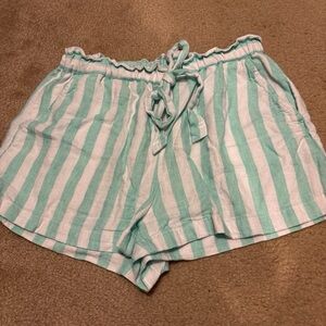 Stoney Clover Lane x Target stripped shorts